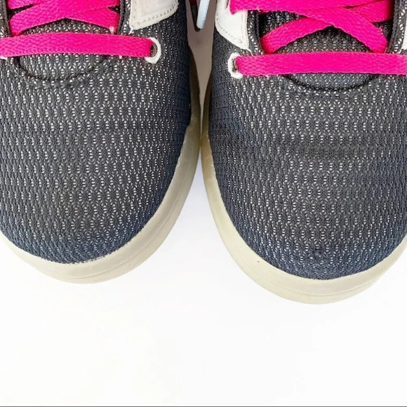 Nike Air Jordan Spike Forty Youth‎ 7 7Y Black Gray Fuchsia Sport 811121-009 - Picture 3 of 13